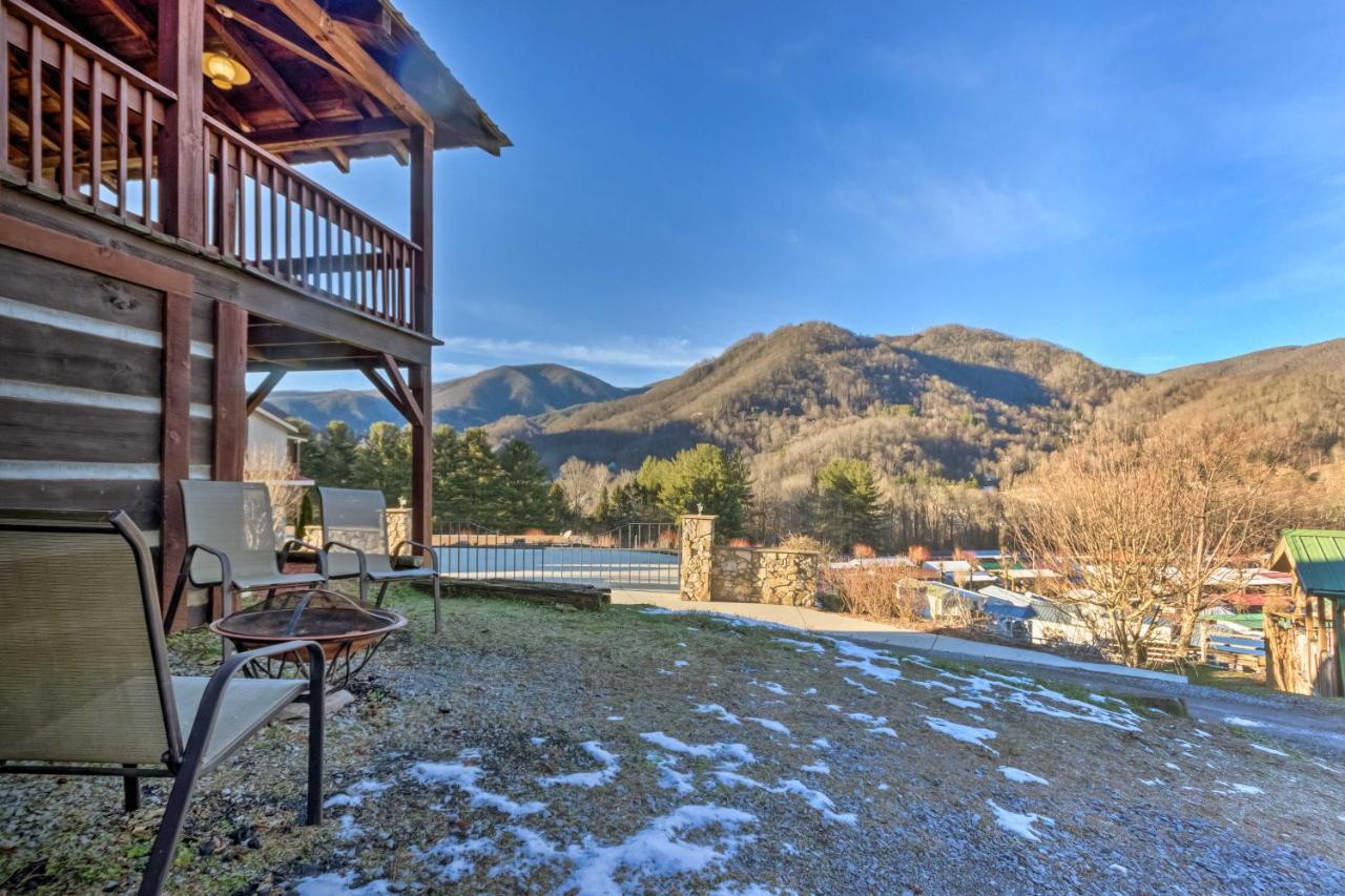 The Cabin At Marys Place With Deck And Mtn Views! Villa Maggie Valley Exterior foto